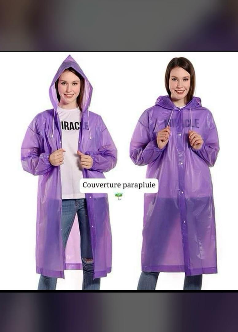 Imperméables Longs Unisexes – Idéal pour la Saison des Pluies
