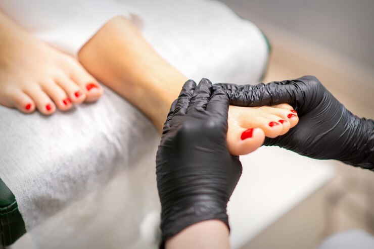 GANTS NOIRS EN VINYLE/NITRILE – SANS POUDRE