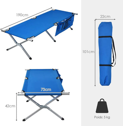 Lit de maison de camping