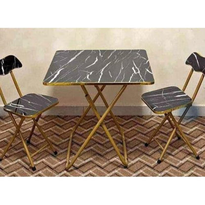Ensemble table chaise 3 pièces moderne