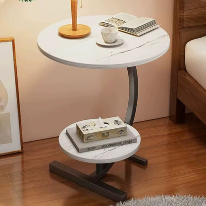 Table de chevet à 2 niveau