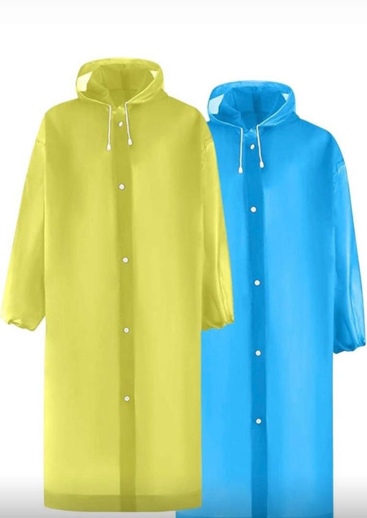 Imperméables Longs Unisexes – Idéal pour la Saison des Pluies