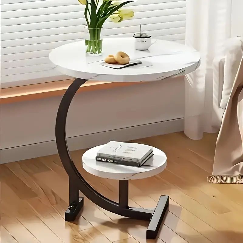 Table de chevet à 2 niveau