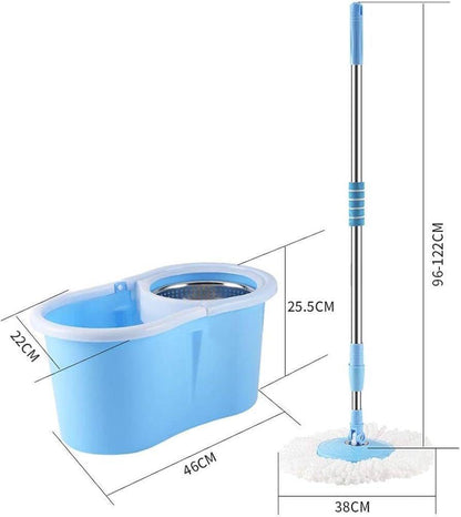 Balai Serpillière Rotatif avec Seau Essoreur 🧼